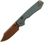 VOSA2922 VOSTEED Raccoon Top Linerlock Green