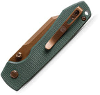 VOSA2922 VOSTEED Raccoon Top Linerlock Green