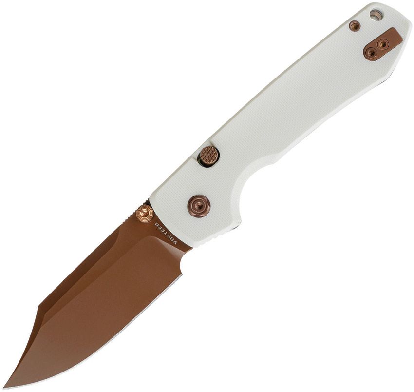 VOSA2925 VOSTEED Raccoon Top Linerlock White