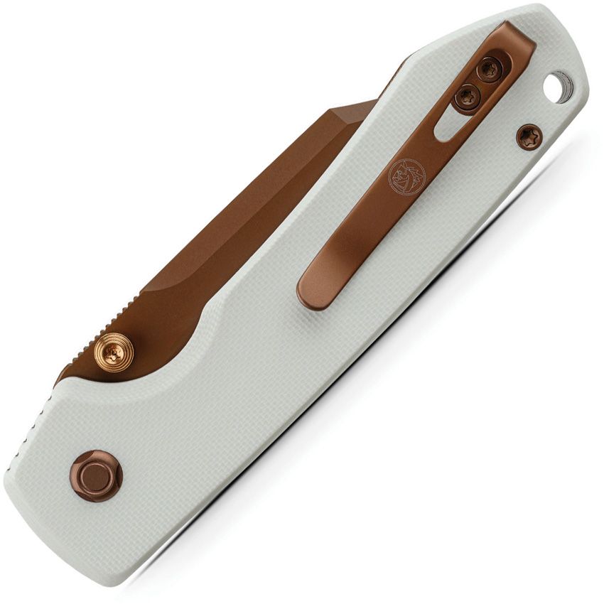 VOSA2925 VOSTEED Raccoon Top Linerlock White