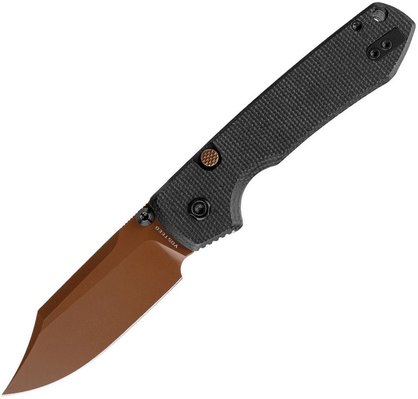 VOSA2926 VOSTEED Raccoon Top Linerlock Black