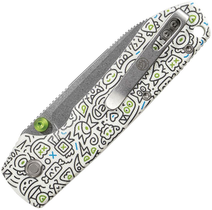 VOSA2933 Vosteed Raccoon Top Linerlock Doodle