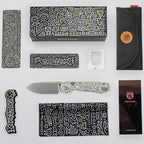 VOSA2933 Vosteed Raccoon Top Linerlock Doodle