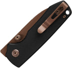 VOSA3604 VOSTEED Raccoon Cub Linerlock Black