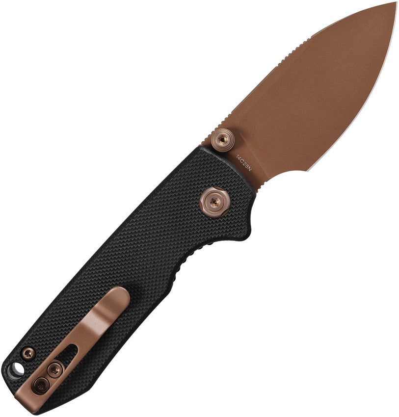 VOSA3604 VOSTEED Raccoon Cub Linerlock Black