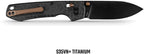 VOSA4509 Vosteed Raccoon TiSlim Crossbar Black