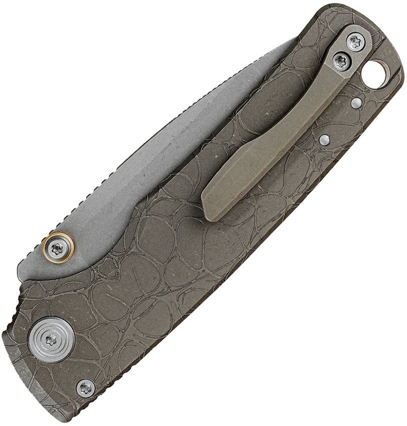VOSA4811 Vosteed Porcupine TiSlim Top Linerlock