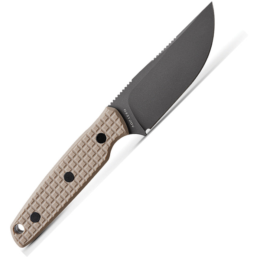 VOSD0107 Mink Fixed Blade Tan G10