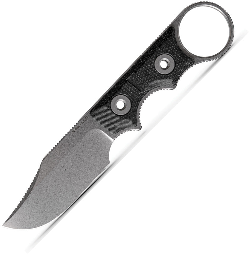 VOSD0501 Quokka-O Fixed Blade Black