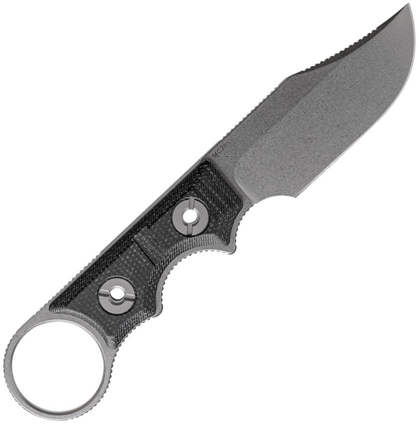 VOSD0501 Quokka-O Fixed Blade Black