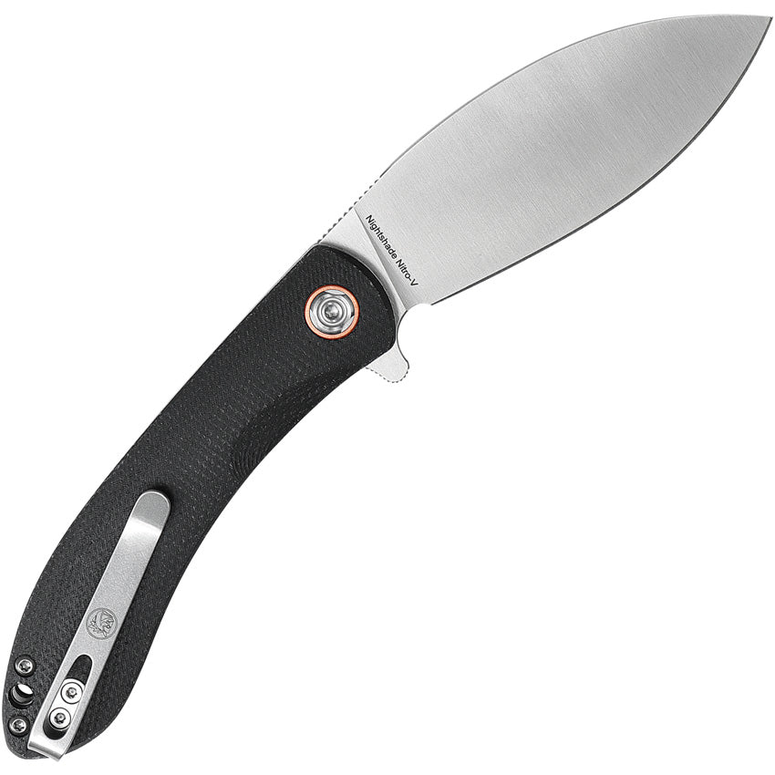 VOSNSNTMK Vosteed Nightshade LT Linerlock Blk