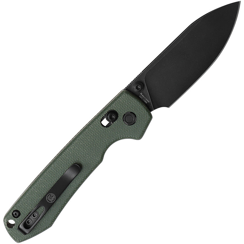 VOSRCCBVPMN Raccoon Crossbar Lock Grn