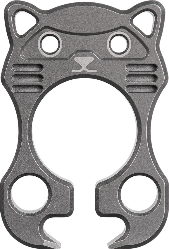 VOSX0122 Drunk Raccoon Opener Gray Ti
