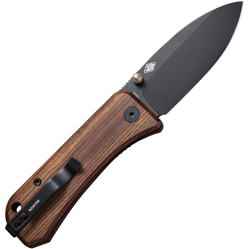 WE2004K We Knife Co Ltd Banter Linerlock Wood