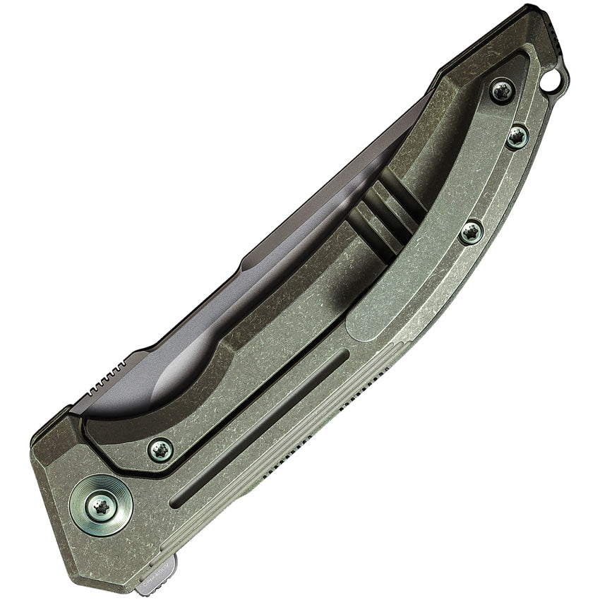 WE210164 Quixotic Framelock Green