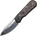 WE21033DS1 Baloo Framelock Damascus