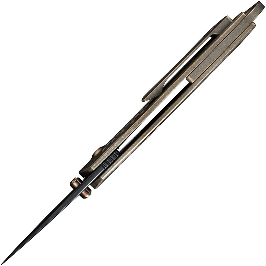 WE220133 Envisave Framelock bronzový