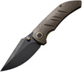 WE22020B1 Riff-Raff Framelock Bronze