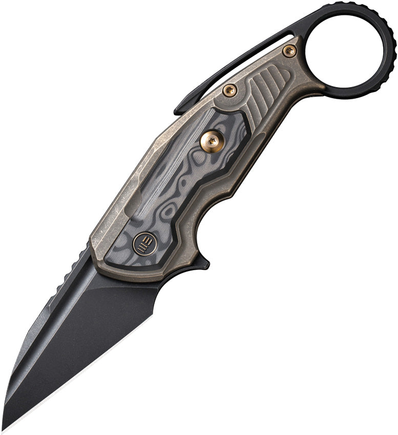 WE220212 Zámek s knoflíkem Yardbird, bronzový