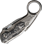 WE220213 Zámek s knoflíkem Yardbird, hliníková fólie