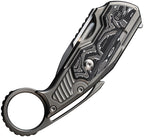 WE220213 Zámek s knoflíkem Yardbird, hliníková fólie