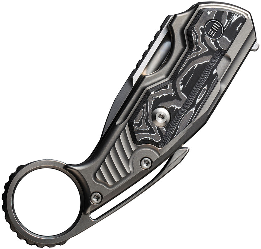 WE220213 Zámek s knoflíkem Yardbird, hliníková fólie