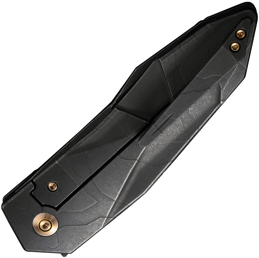 WE220285 Solid Framelock, černé leptání