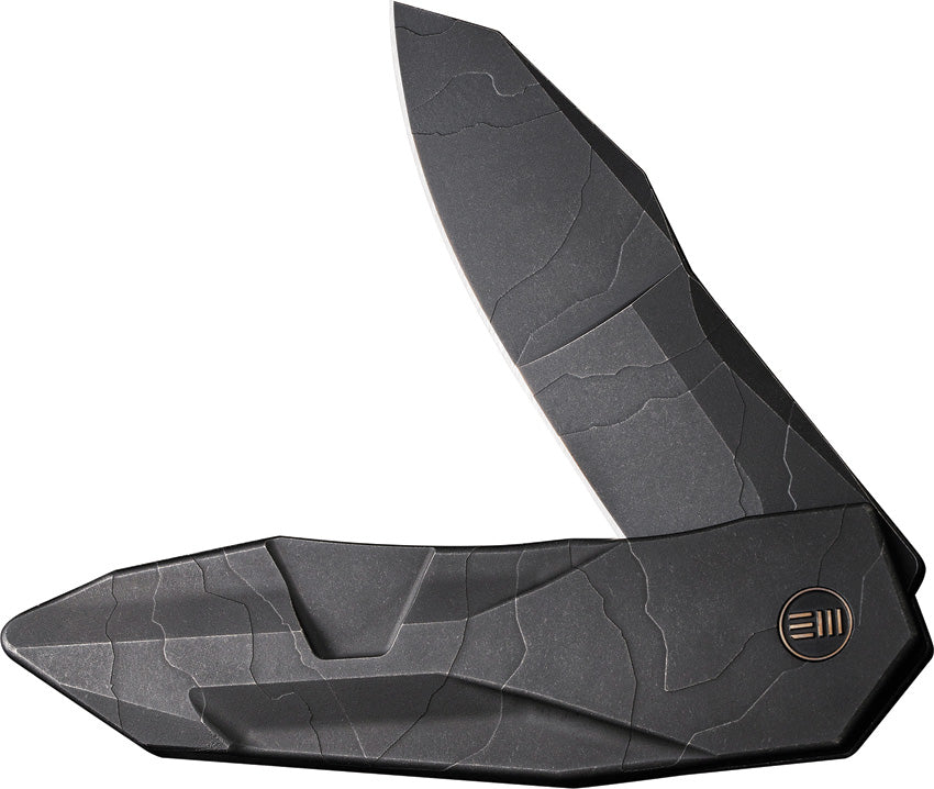 WE220285 Solid Framelock, černé leptání