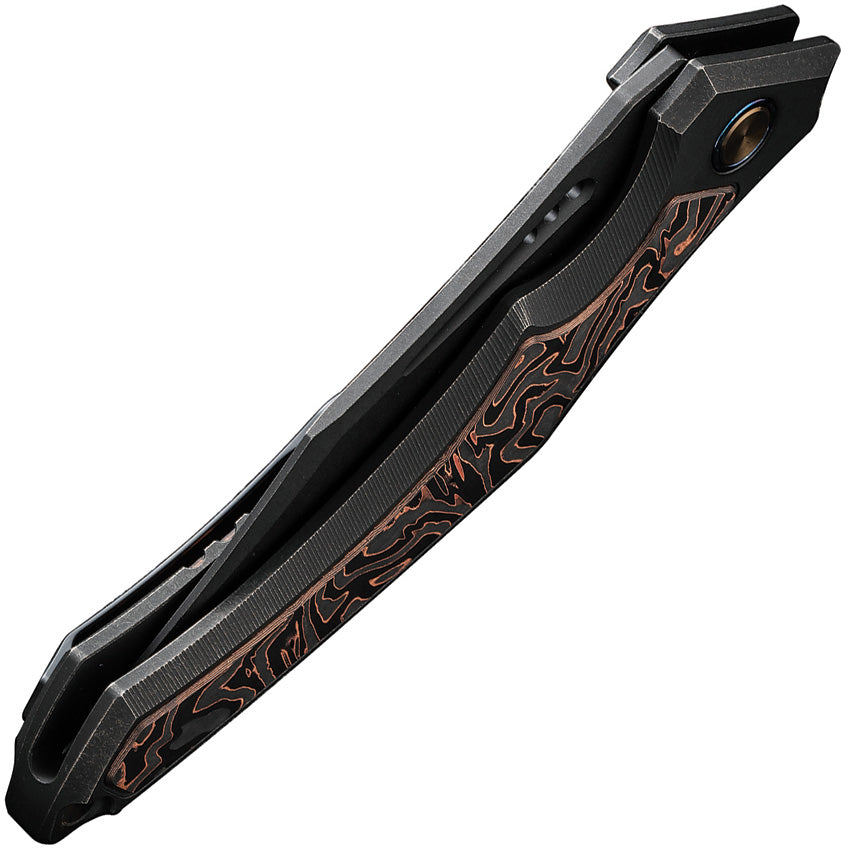 WE230093 Orpheus Framelock měděná fólie