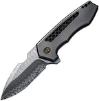 WE23019DS1 Harpen Framelock Damasteel