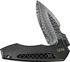 WE23019DS1 Harpen Framelock Damasteel