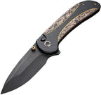 WE230311 Zizzit zámek s knoflíkem, měděný, CF