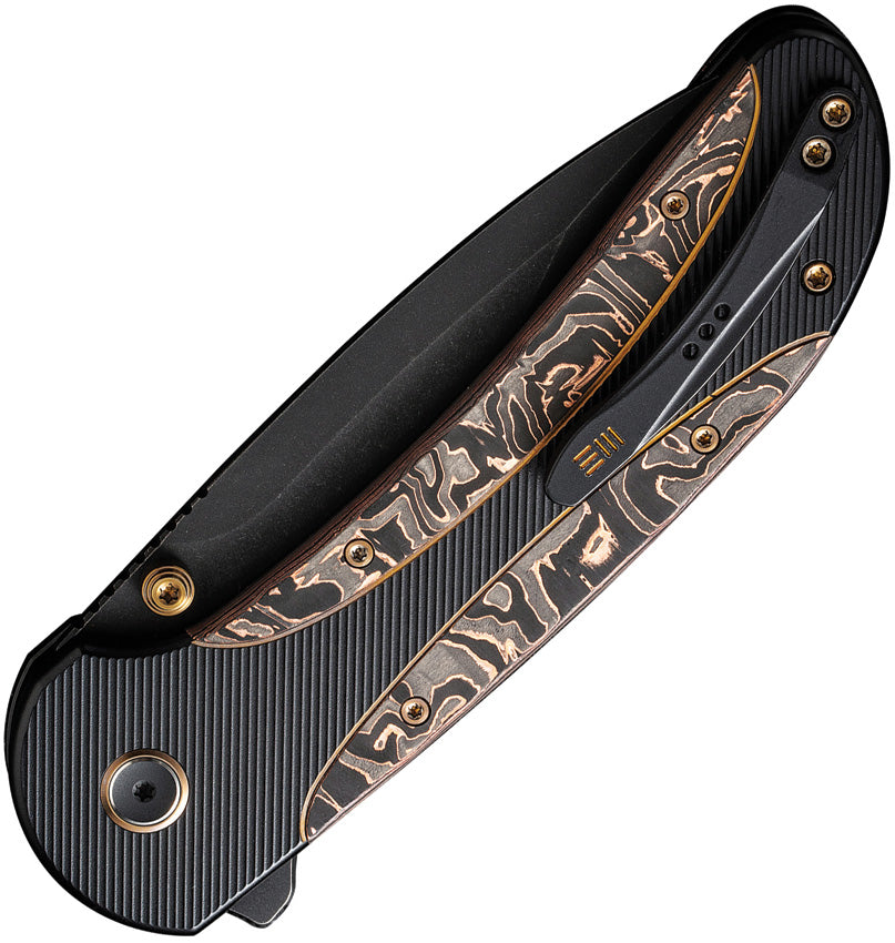 WE230311 Zizzit zámek s knoflíkem, měděný, CF