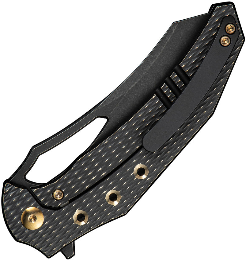 WE240241 Epaulette Framelock Black