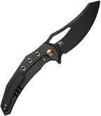 WE240241 Epaulette Framelock Black