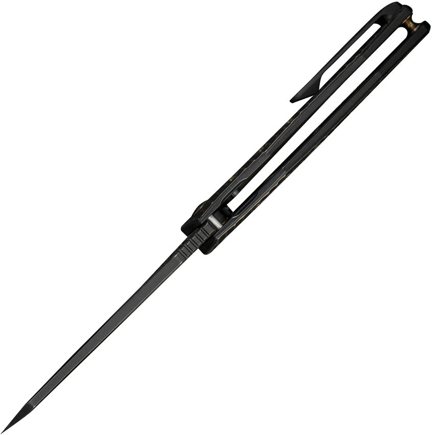 WE240241 Epaulette Framelock Black