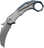 WE240692 WE Knife Co Ltd Tayra Framelock Gray/Blue