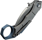 WE240692 WE Knife Co Ltd Tayra Framelock Gray/Blue