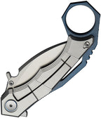 WE240692 WE Knife Co Ltd Tayra Framelock Gray/Blue