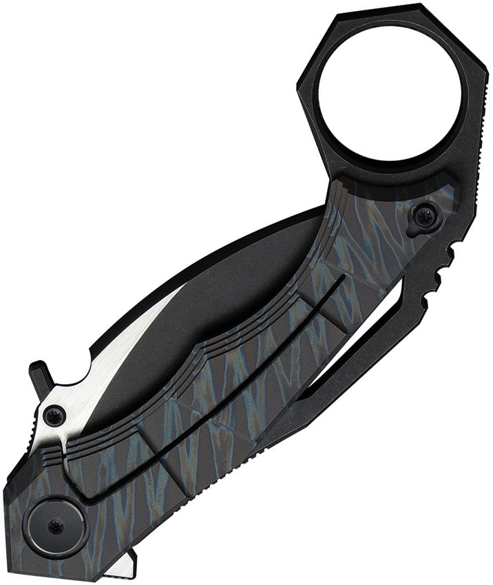 WE240694 WE Knife Co Ltd Tayra Framelock Flame