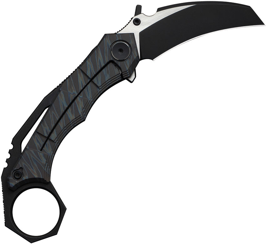 WE240694 WE Knife Co Ltd Tayra Framelock Flame