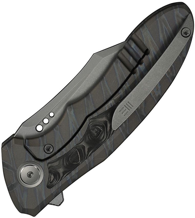 WE250743 We Knife Co Ltd VARG Framelock Blk Rose