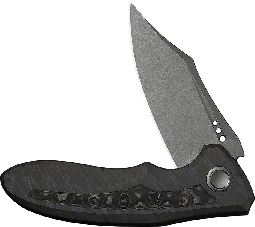 WE250743 We Knife Co Ltd VARG Framelock Blk Rose