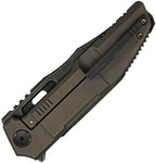 WE250782 We Knife Co Ltd Barracks Framelock Bronze
