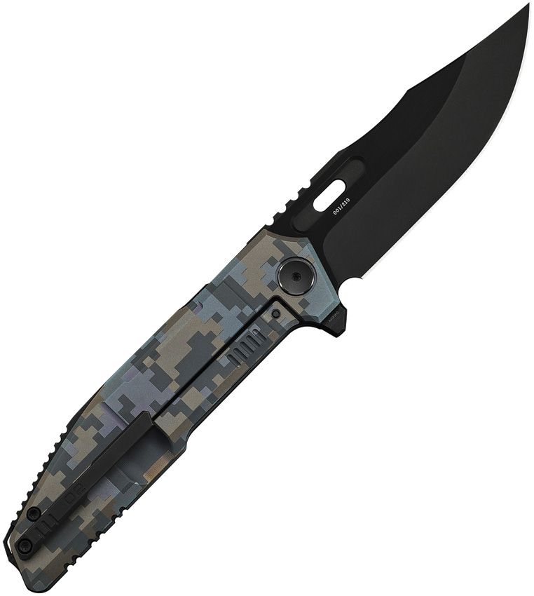 WE250783 We Knife Co Ltd Barracks Framelock Pixel