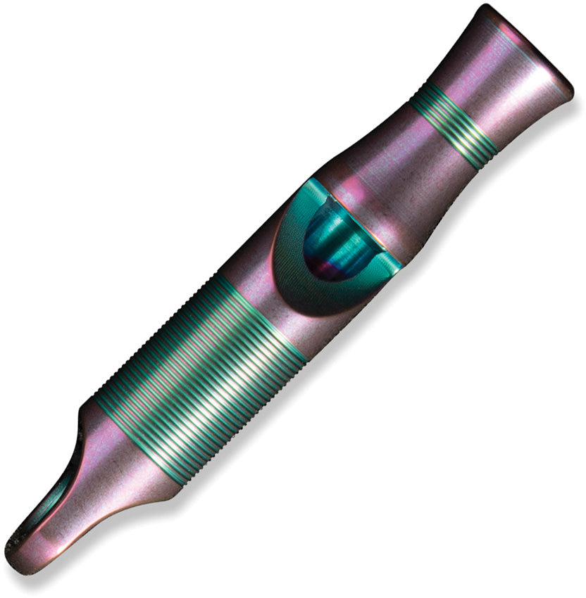 WEA05AP Titanium Whistle Purple Cord
