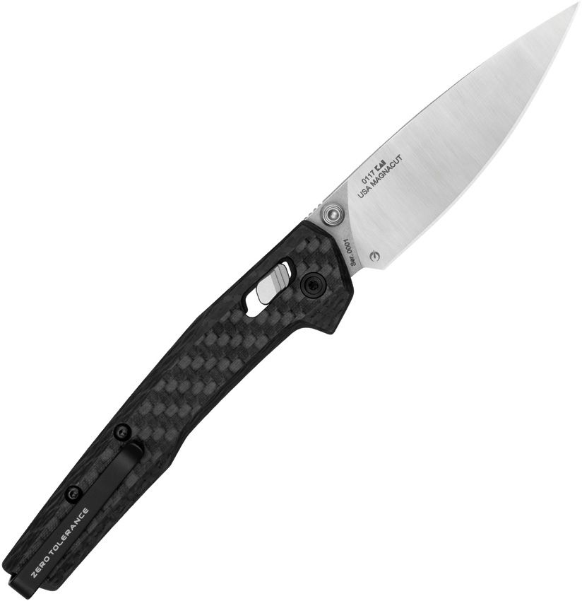ZT0117VFDAM Zero Tolerance 0117 Duralock CF Damascus – KnivesKnife