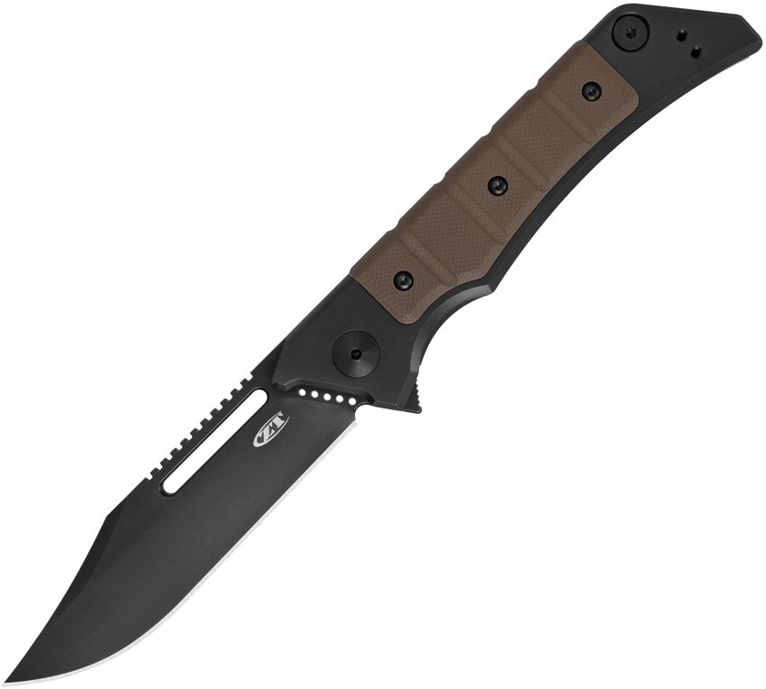 ZT0223 Zero Tolerance Framelock Earth Brown Zero Tolerance