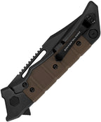 ZT0223 Zero Tolerance Framelock Earth Brown Zero Tolerance