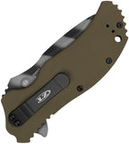 ZT0350OLTS Linerlock A/O OD Green Magna C